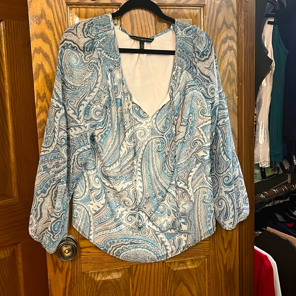 White House Black Market blouse.